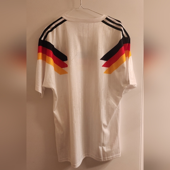Adidas Men's White Graphic Shirt - Picture 2 of 4